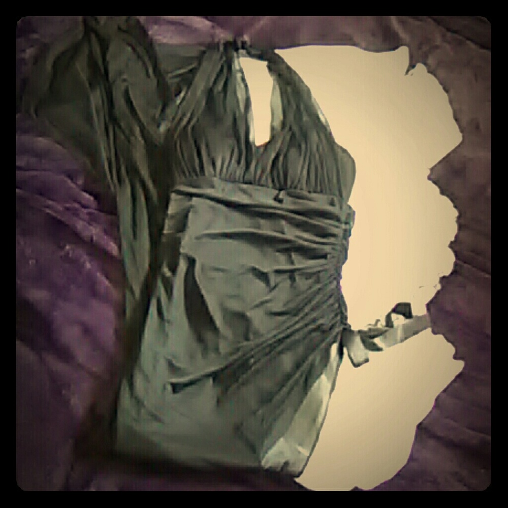 Blondie Nites black and white prom dress